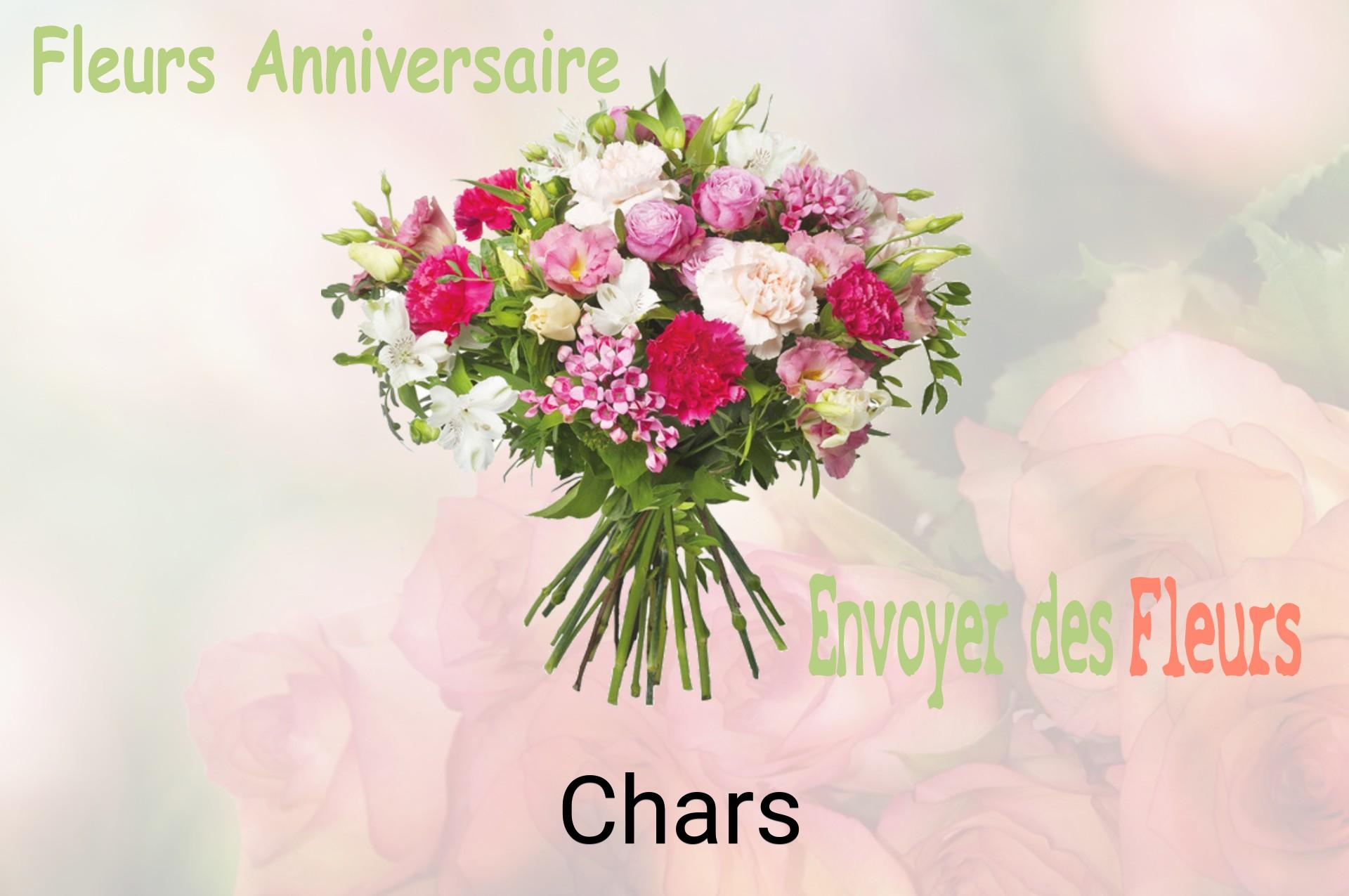 Bouquet de fleurs d’anniversaire livré à Chars
